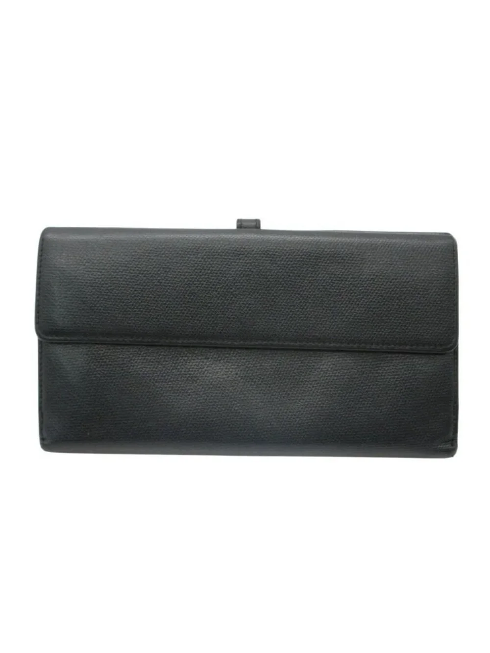 Chanel Wallet CC Logo Button Hook Black